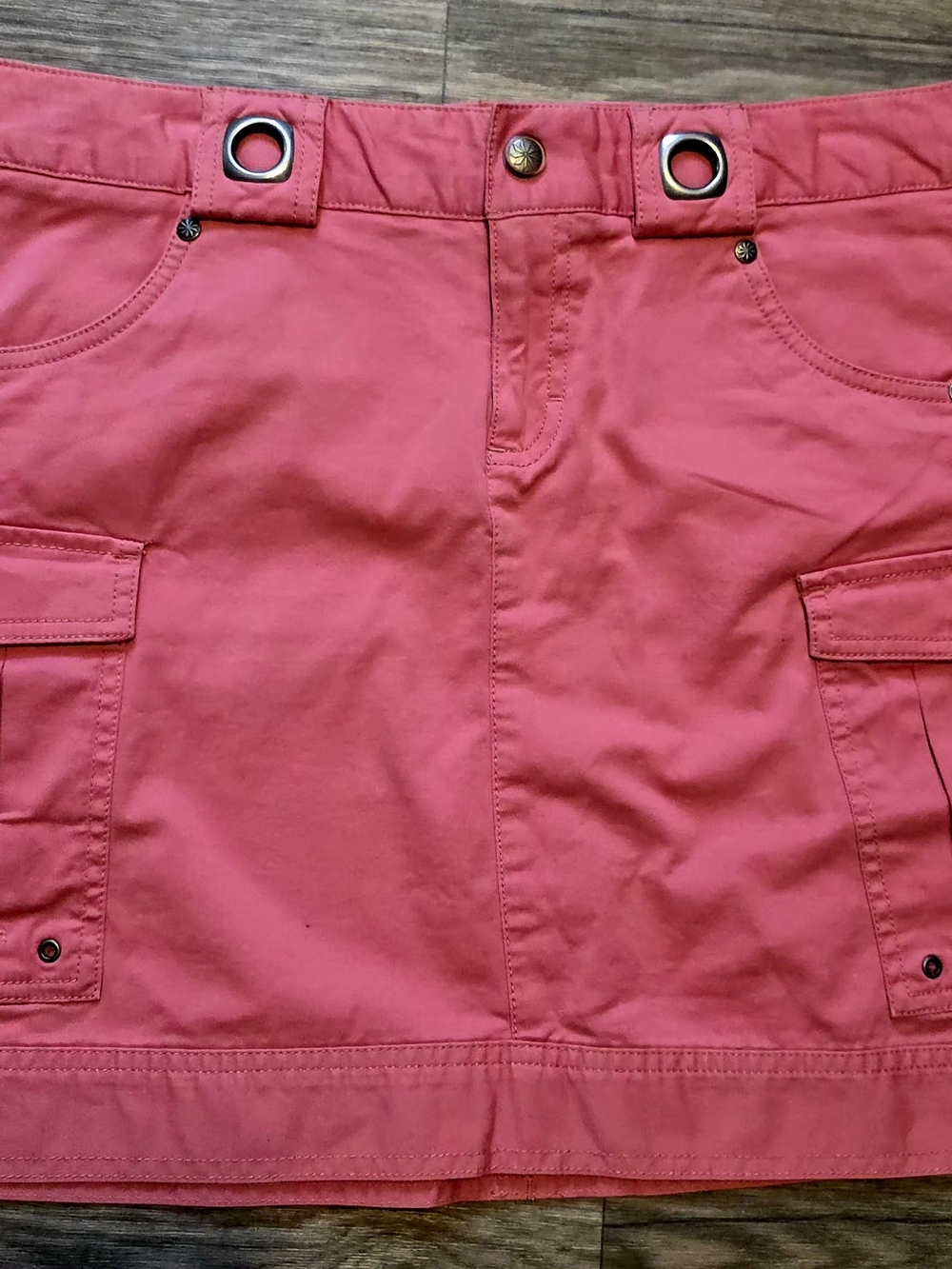 Athleta Coral Pink Utility Skirt